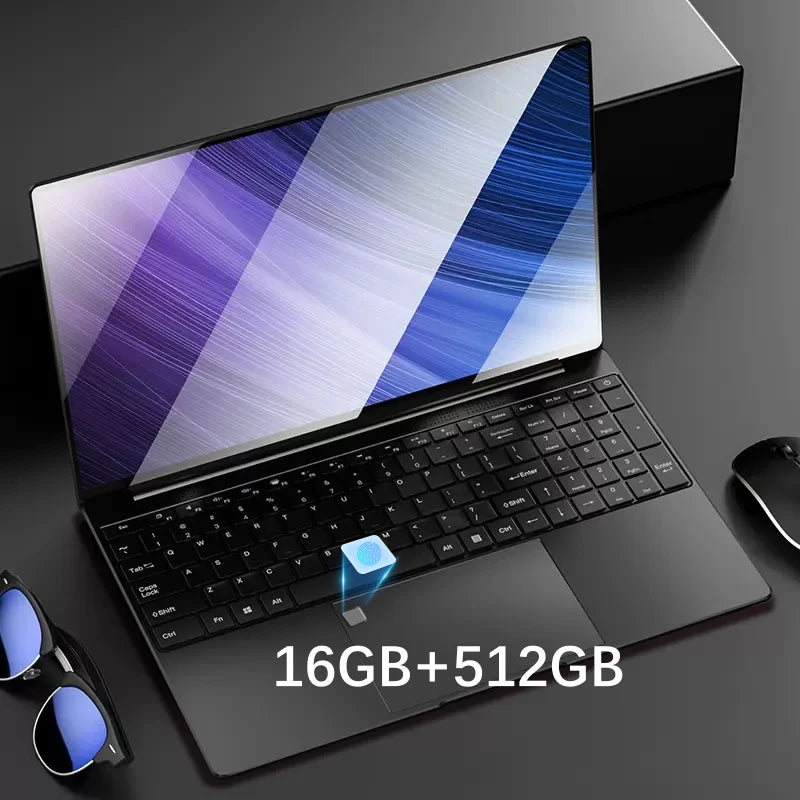 Laptop Computer 15.6 Inch CPU Intel N5095 16GB RAM 1TB WiFi6 Lightweight Business Computer Notebook Windows 11 Gaming laptops