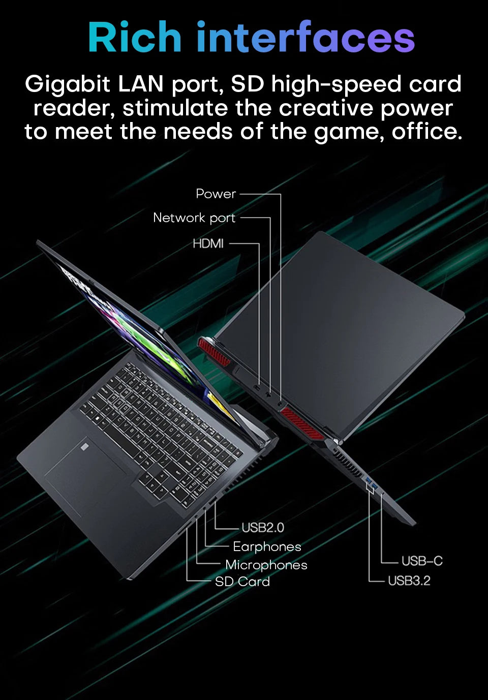 Xiaman 16" Gaming Laptop intel Core i7-6700HQ GTX 1060 IPS 1920*1200 Notebook PC 16GB DDR4 1TB SSD Windows 11 Laptop Computer