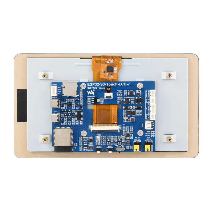 ESP32-S3 7 inch LCD 800×480 ESP32-S3-Touch-LCD-7 inch Capacitive Touch Display Development Board Supports WiFi & Bluetooth