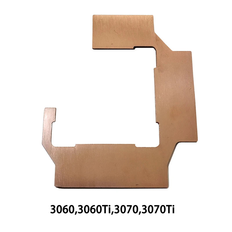GPU RAM Copper Heat Sink For Radiator Memory Miner RTX 3060 3070 3080 3090 / 5600 5700 GPU Cooling Down 15-40 Degree Thermal Pad
