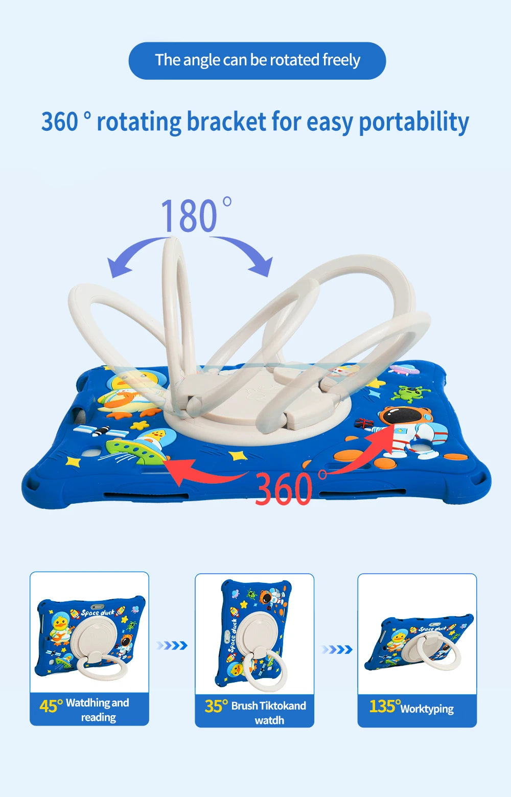 BDF Kids 10.1 Inch Tablet Android 11 Pc 4GB Ram 64GB Rom 3G SIM Card Slot Built in children's program software WiFi Bluetooth