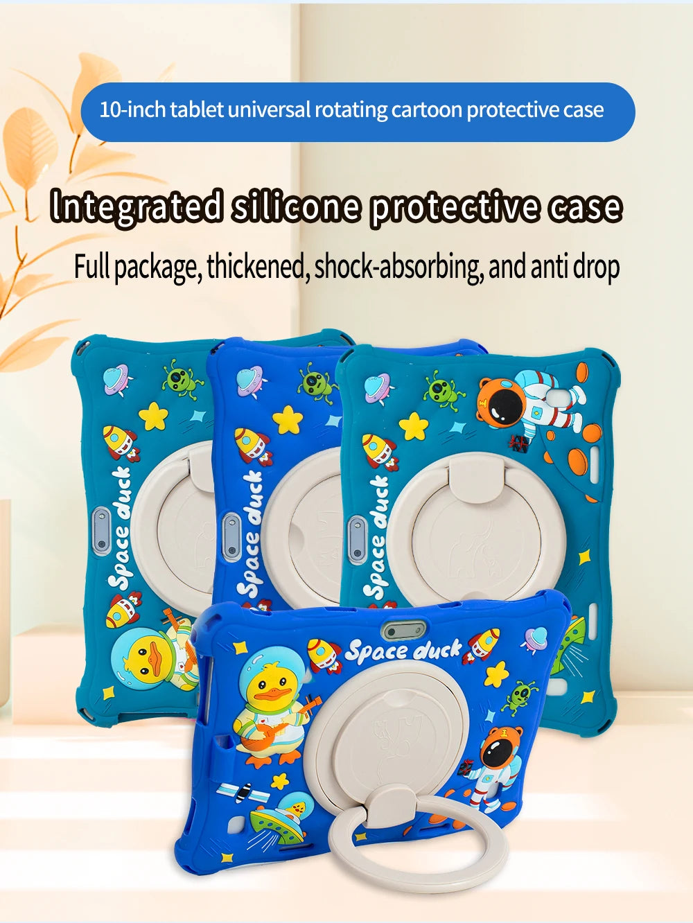 BDF Kids 10.1 Inch Tablet Android 11 Pc 4GB Ram 64GB Rom 3G SIM Card Slot Built in children's program software WiFi Bluetooth
