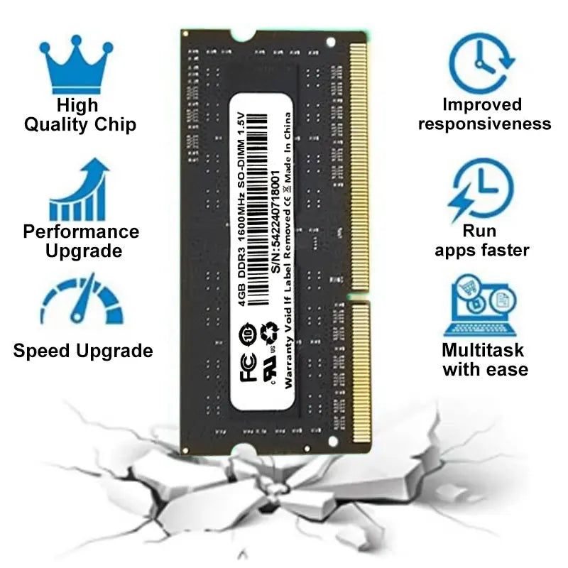 CeaMere DDR3 1-50 PCS Laptop computer memory, 4G, 8G,1333Mhz, 1600Mhz, 240-pin ram memoriam pc memory card RAM wholesale