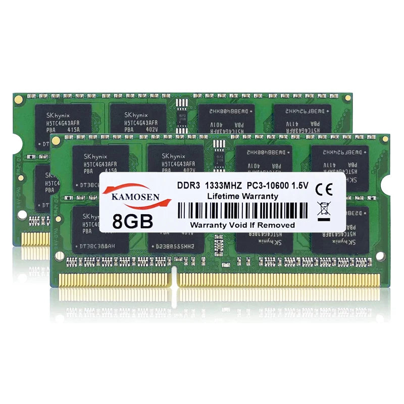 DDR3 DDR3L 4GB 8GB SO-DIMM 1333MHZ 1600MHz PC3L /PC3--12800S 10600S 8500S 1.5V 1.35V 204pin 2RX8 SODIMM Laptop Notebook Memories
