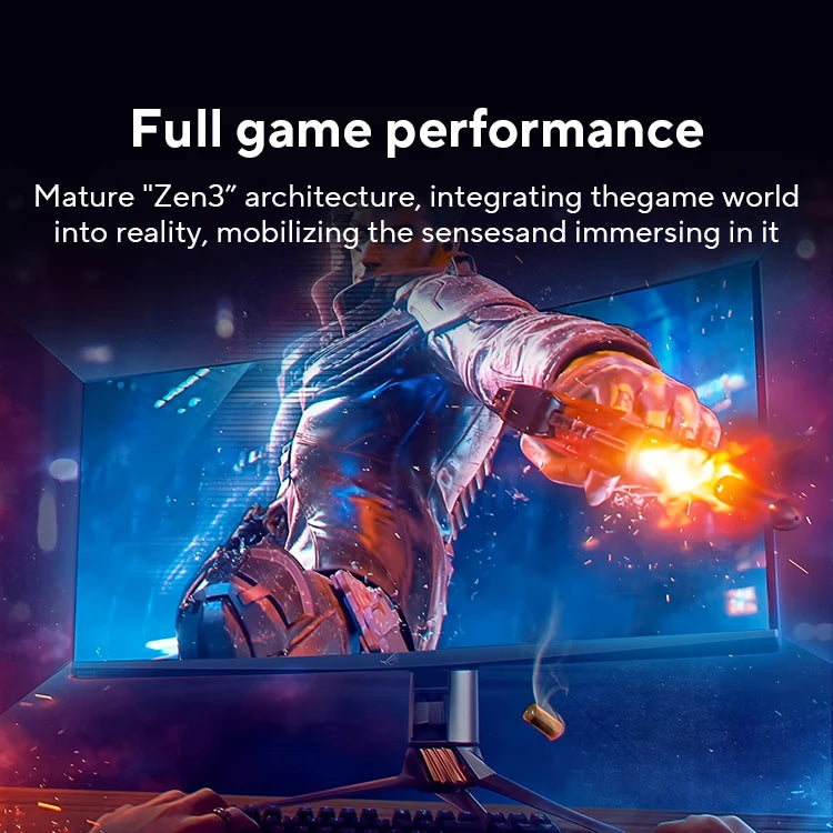 AMD Ryzen 7 7700 100% Brand New Game CPU Up to 5.3GHz 8-Core 16-Thread Socket AM5 Desktop Computer Processor for PC Gamer