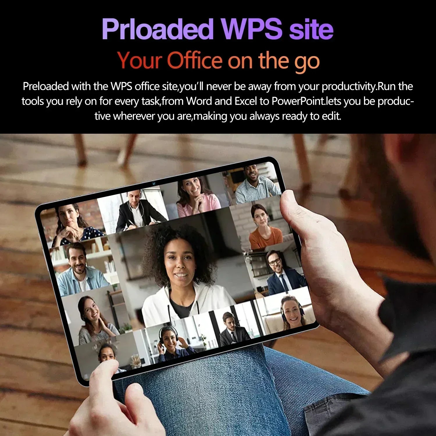 Global Version NEW Original Pad 6S Pro Tablet 11inch HD 4K Android 14 16GB+1T 20000mAh 5G Dual SIM Bluetooth WiFi GPS Tablet