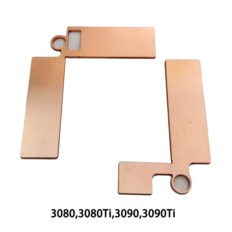 GPU RAM Copper Heat Sink For Radiator Memory Miner RTX 3060 3070 3080 3090 / 5600 5700 GPU Cooling Down 15-40 Degree Thermal Pad