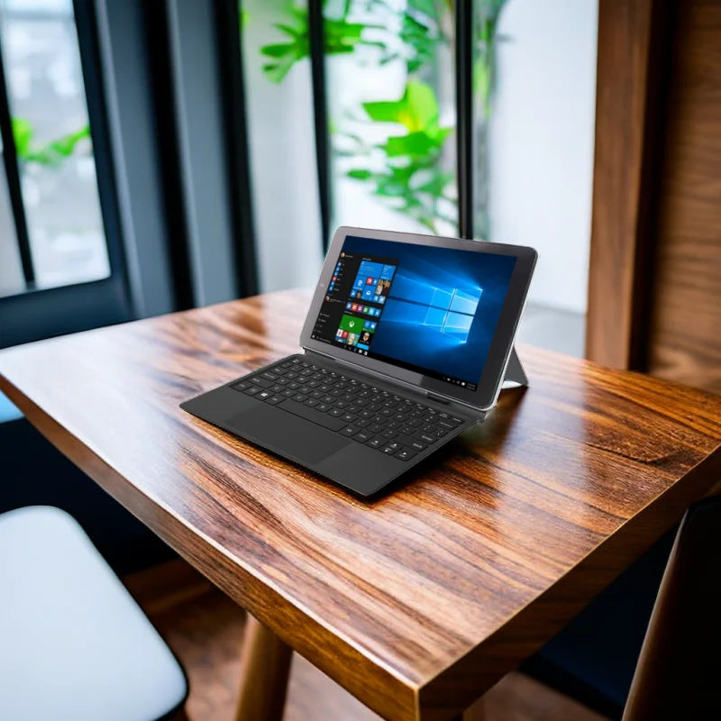 Flash Sales 10.1 INCH 2-in-1 Mini Notebook 2GRAM+32GROM W102 Windows 10 System 6000mAh Dual Camera WIFI Quad Core
