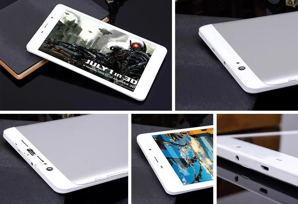 T8 3G 8 INCH Phone Call 2GB RAM 16GB ROM Android 6.0 Tablet PC MT8783- Octa-Core 1.4GHz 2 x  SIM Card Slot 1920 x 1200  Pixels