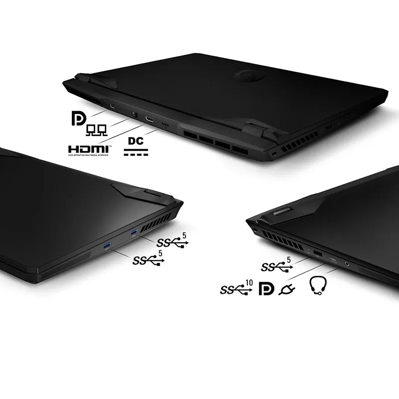 MSI Alpha 17 Gaming Laptop 17.3 Inch QHD 2.5K 240Hz IPS Screen Notebook AMD Ryzen R9-7940HX 32GB 2TB RTX4060 Gaming Computer PC