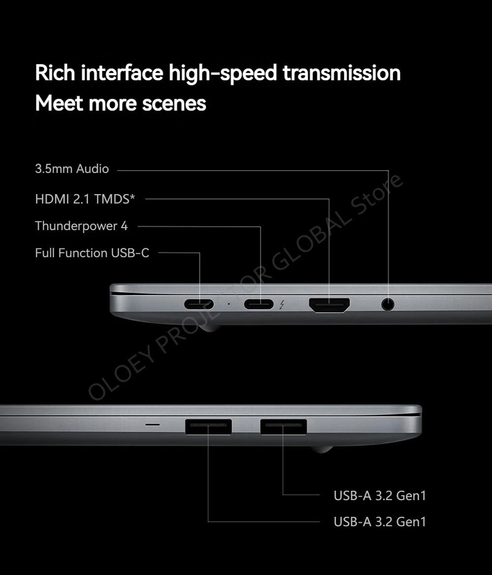 REDMI BOOK Pro 16 2025 Ultra 5 225H/Ultra 7 255H 32GB 1TB Intel Arc Graphics 16inch 3.1K 165Hz Screen