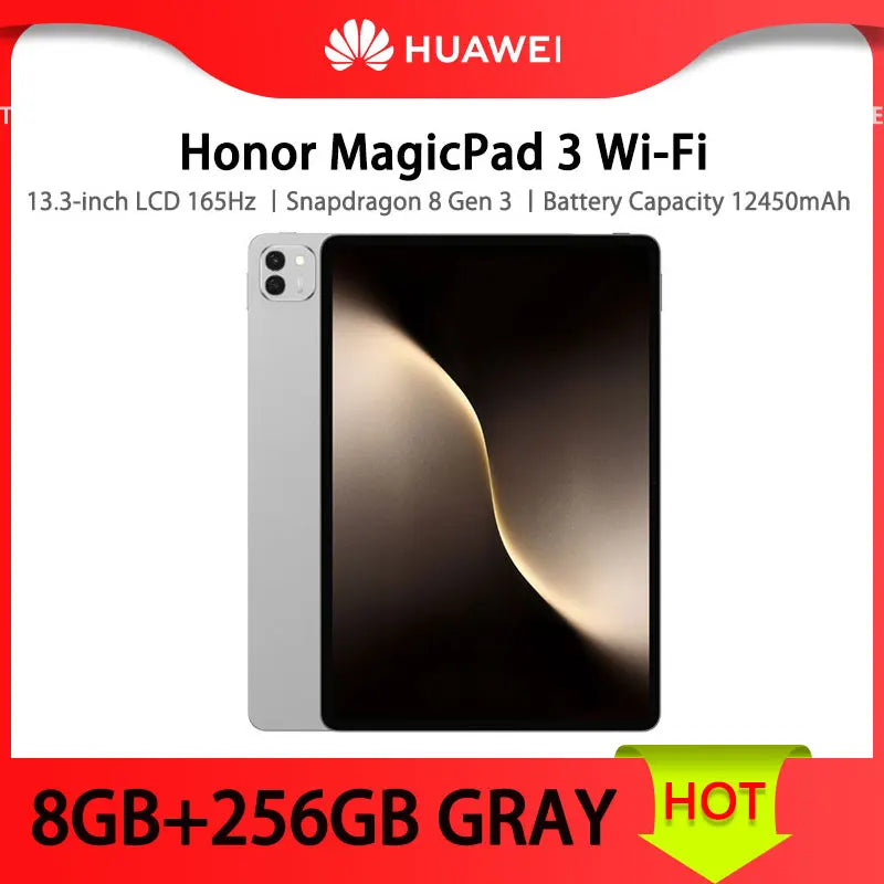 Honor MagicPad 2 12.3 inches WIFI  Snapdragon 8s Gen 3 144Hz OLED screen 10050mAh battery