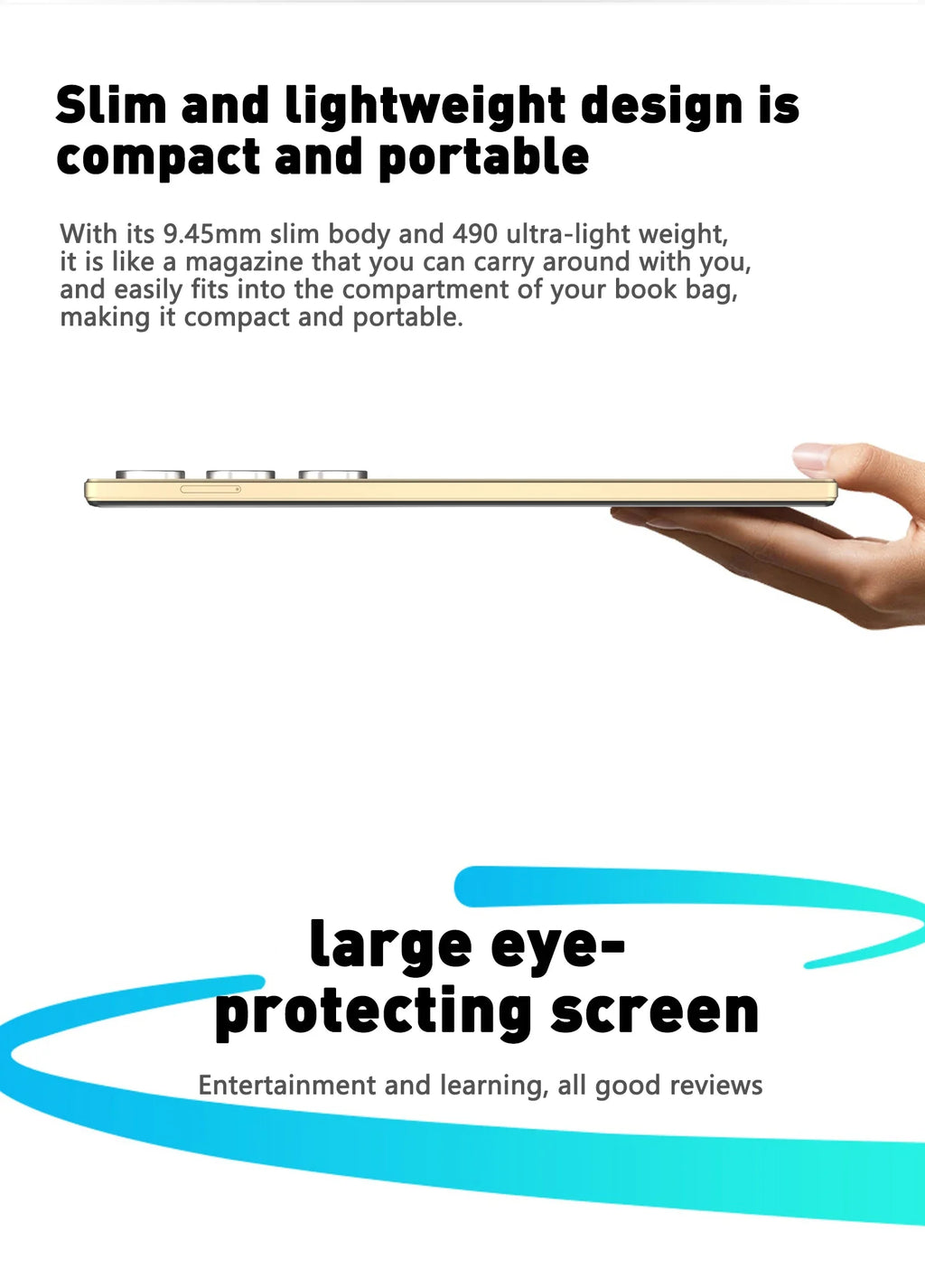 Brand New S25 Pro Tablet 10.1 inch Android 14 Snapdragon 8gen2 Global 16GB+1024GB 10000mah 5G Dual SIM WIFI HD Full Screen