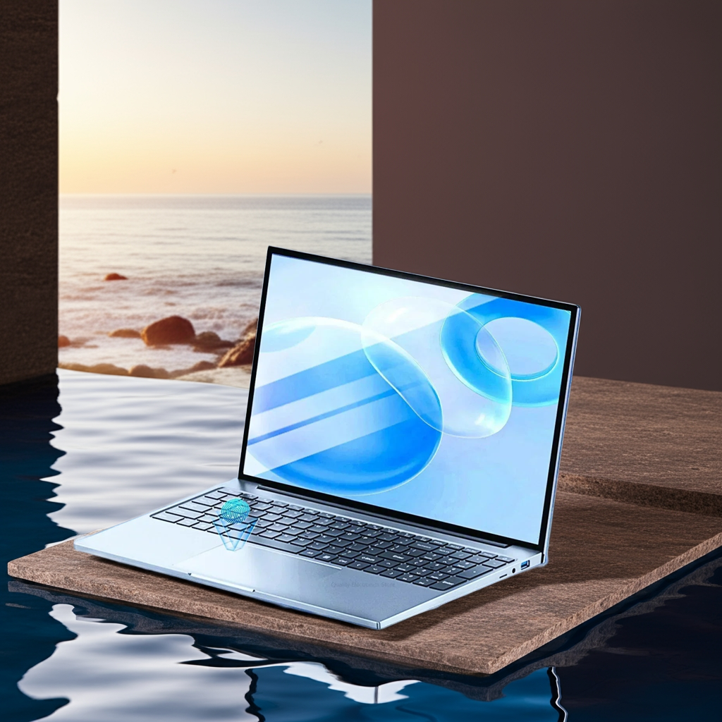 2025 Laptop 15.6 Inch 32GB Ram DDR4 2TB SSD Windows 11/10 Notebook Pc Gamer Intel N5095 Office Computer WIFI Backlit Fingerprint