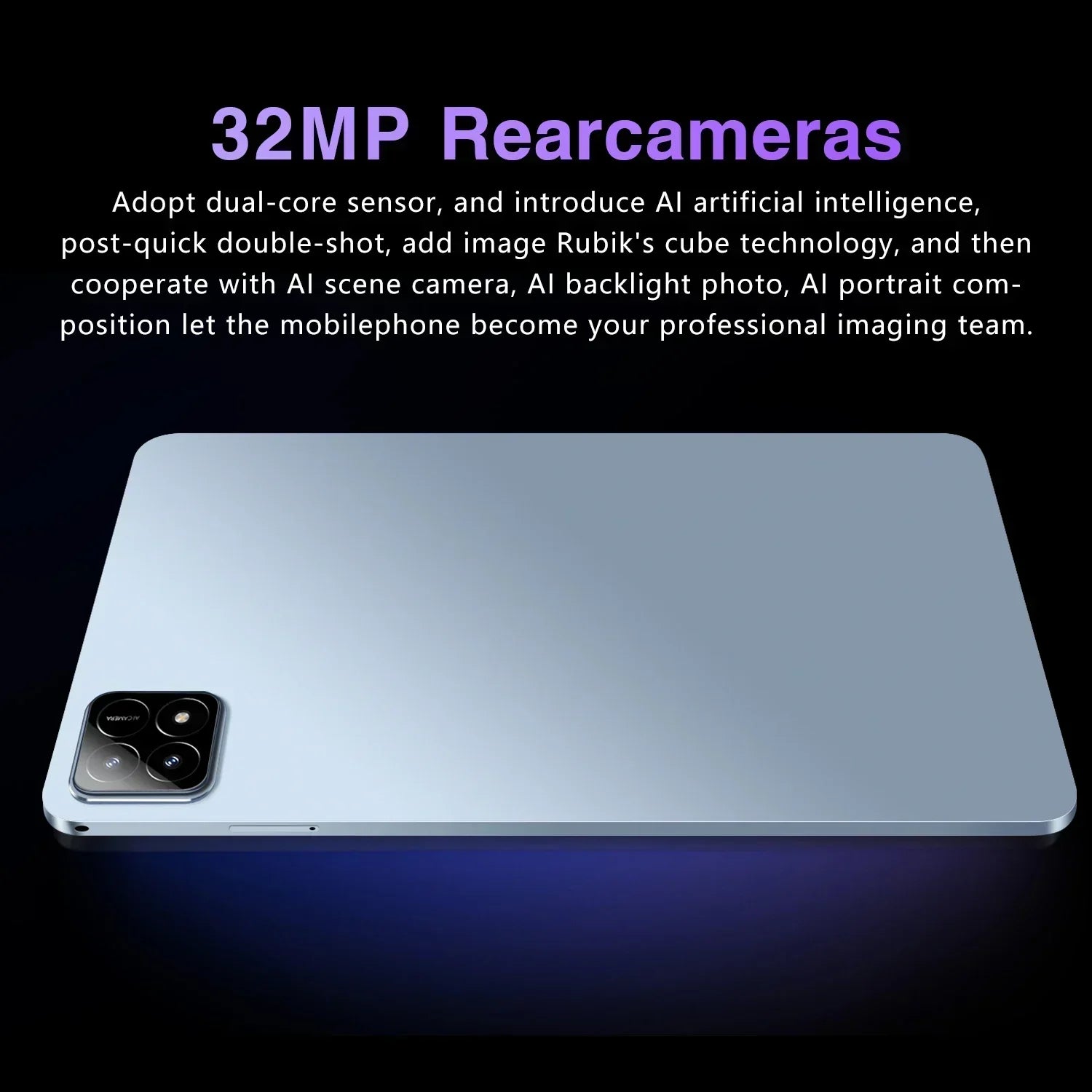 Global Version NEW Original Pad 6S Pro Tablet 11inch HD 4K Android 14 16GB+1T 20000mAh 5G Dual SIM Bluetooth WiFi GPS Tablet