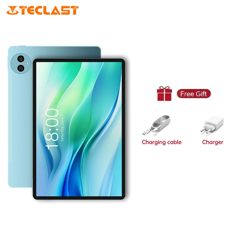 Teclast Android 14 P50 Tablet 11" 90Hz Screen 1280×800ISP T606 6GB LPDDR4 128GB ROM WIFI Bluetooth 5.0 Type-C 8000mAh Battery