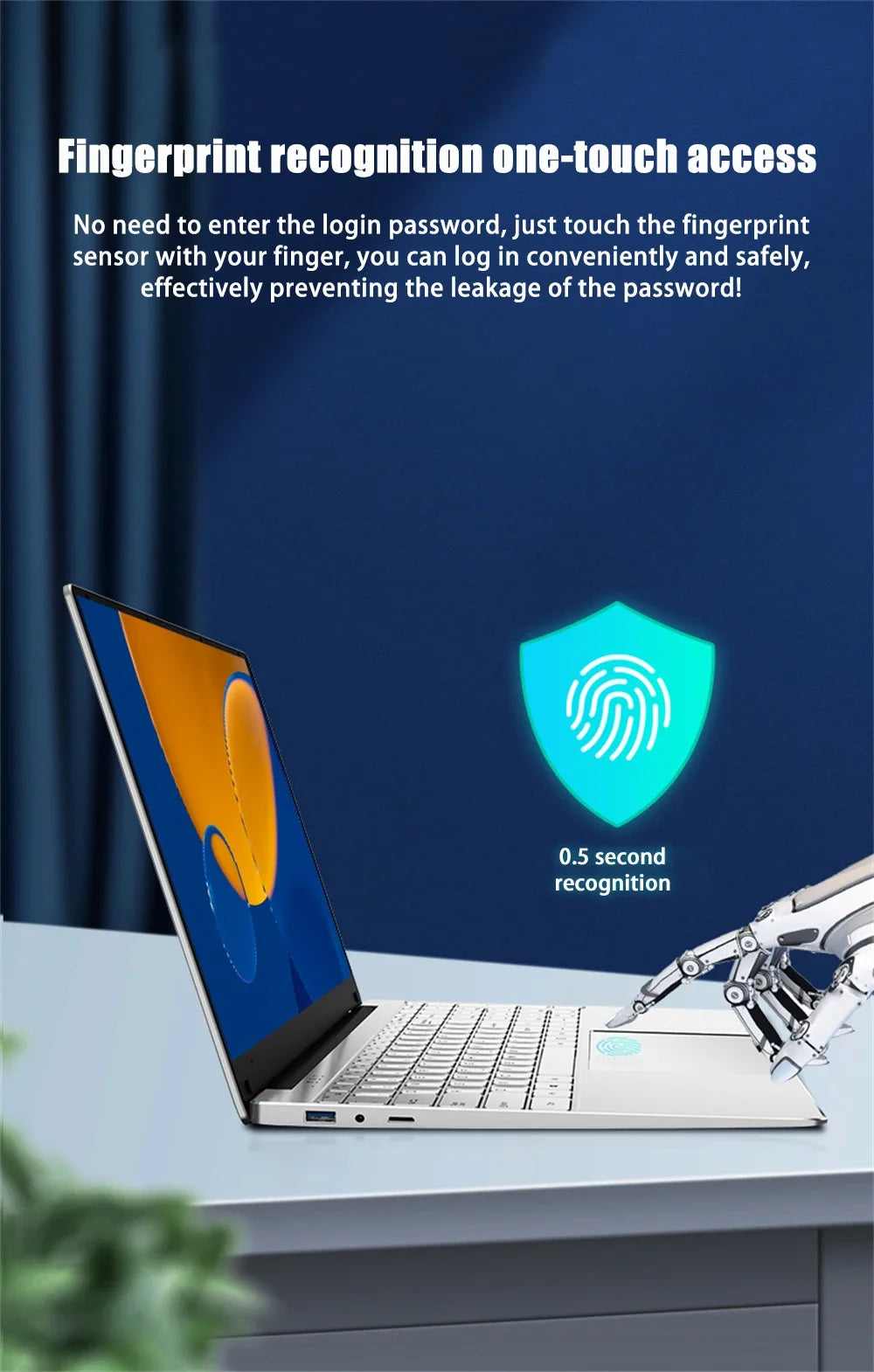 2025 Laptop 15.6 Inch 32GB Ram DDR4 2TB SSD Windows 11/10 Notebook Pc Gamer Intel N5095 Office Computer WIFI Backlit Fingerprint
