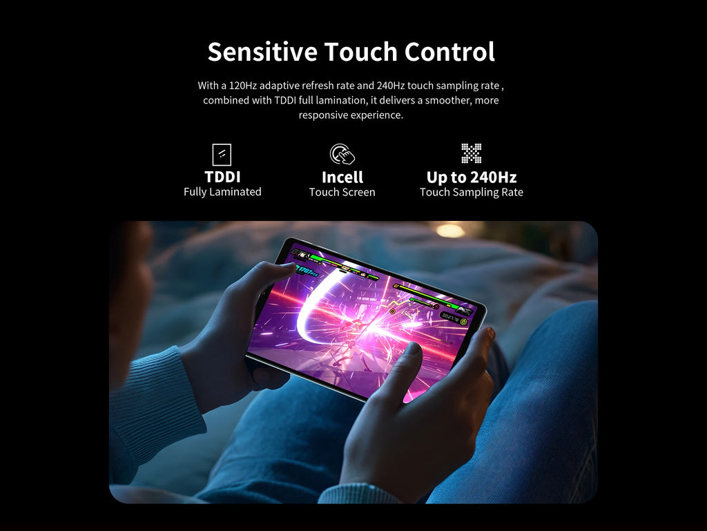 Teclast T50 Mini Tablet 8.7" 120Hz Display MTK Helio G99 20GB RAM (8+12 Virtual) 128GB ROM Android15 Tablets Support 4G Dual SIM