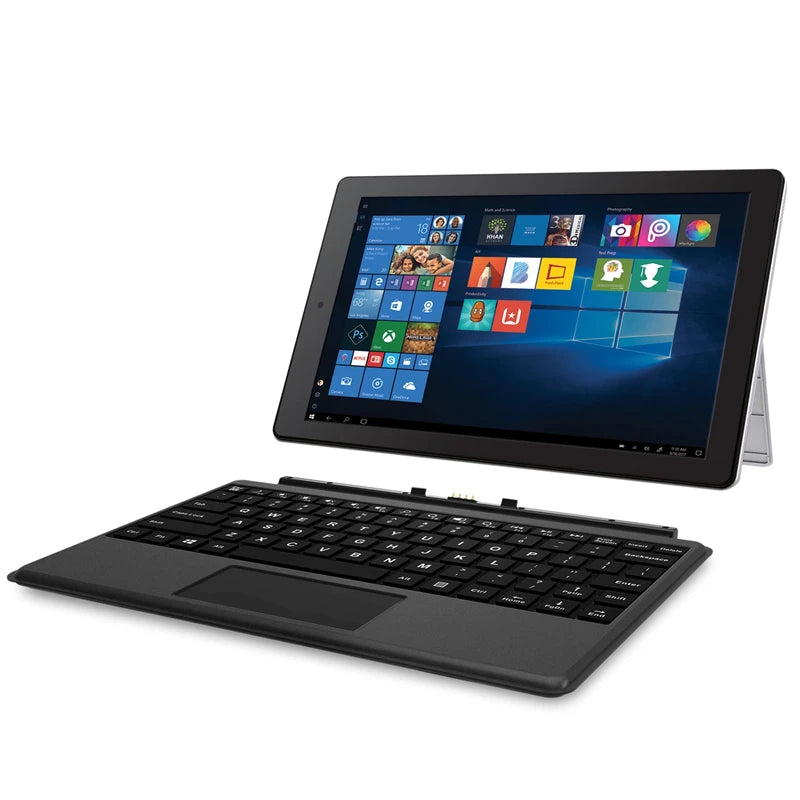 Flash Sales 10.1 INCH Windows 10 Tablet PC 2GBRAM +32GB ROM W101 Z8350 CPU with Pin Docking Keyboard Dual Cameras WIFI Quad Core