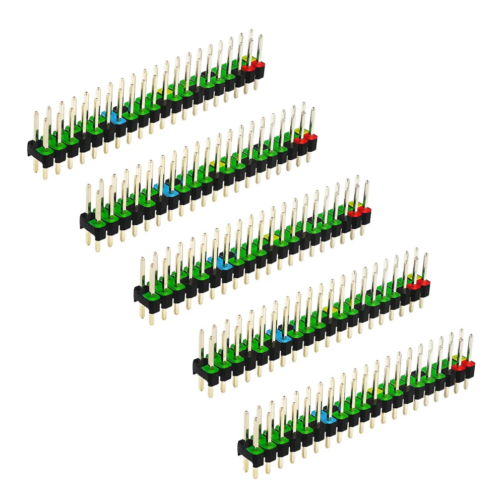 5 PCS 2*20 Pin GPIO Header Adapter for Raspberry Pi Zero 2 W Banana Pi Zero M2 BPI-M2 Zero
