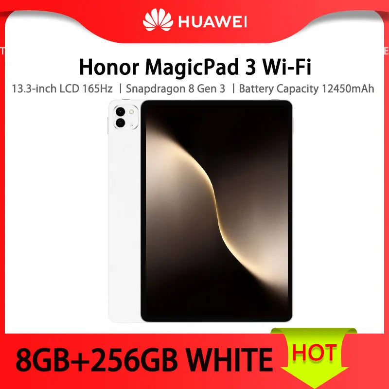 Honor MagicPad 2 12.3 inches WIFI  Snapdragon 8s Gen 3 144Hz OLED screen 10050mAh battery