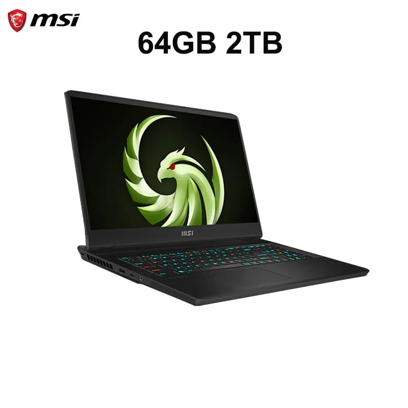 MSI Alpha 17 Gaming Laptop 17.3 Inch QHD 2.5K 240Hz IPS Screen Notebook AMD Ryzen R9-7940HX 32GB 2TB RTX4060 Gaming Computer PC