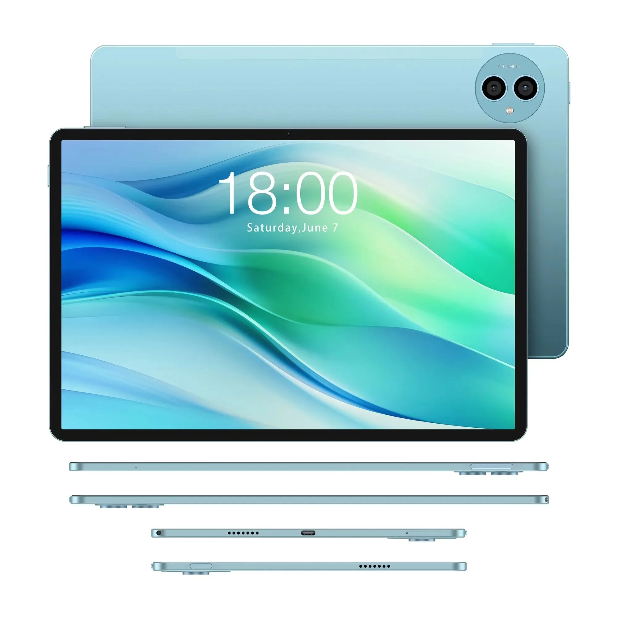 Teclast Android 14 P50 Tablet 11" 90Hz Screen 1280×800ISP T606 6GB LPDDR4 128GB ROM WIFI Bluetooth 5.0 Type-C 8000mAh Battery