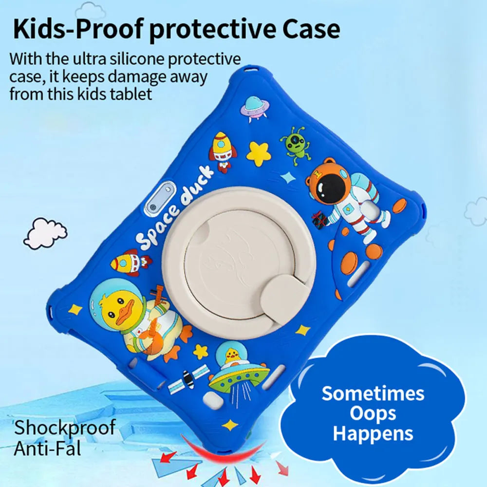 BDF Kids 10.1 Inch Tablet Android 11 Pc 4GB Ram 64GB Rom 3G SIM Card Slot Built in children's program software WiFi Bluetooth