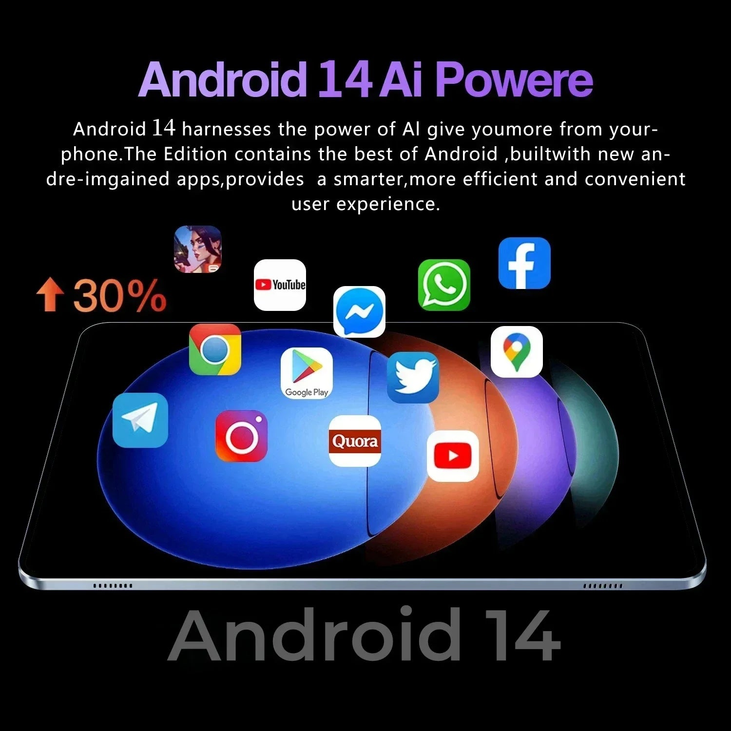 Global Version NEW Original Pad 6S Pro Tablet 11inch HD 4K Android 14 16GB+1T 20000mAh 5G Dual SIM Bluetooth WiFi GPS Tablet