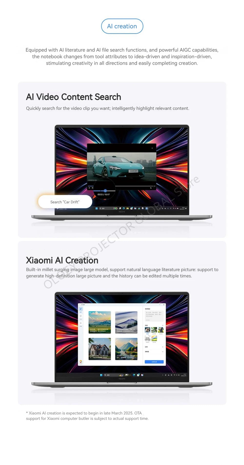 REDMI BOOK Pro 16 2025 Ultra 5 225H/Ultra 7 255H 32GB 1TB Intel Arc Graphics 16inch 3.1K 165Hz Screen